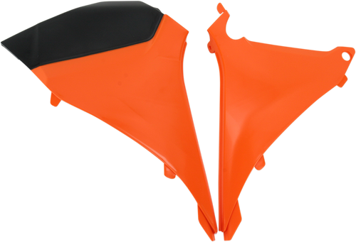 Airbox Cover - Orange/Black (1)