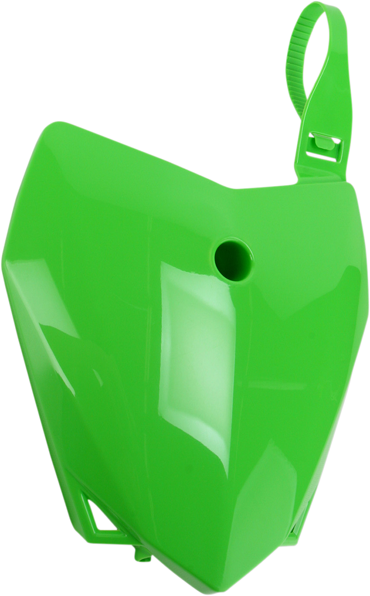 UFO Plate # KLX110 - Green