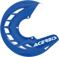 X-Brake Disc Cover - YZ Blue (1)
