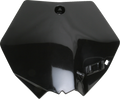 Front Number Plate - Black (1)
