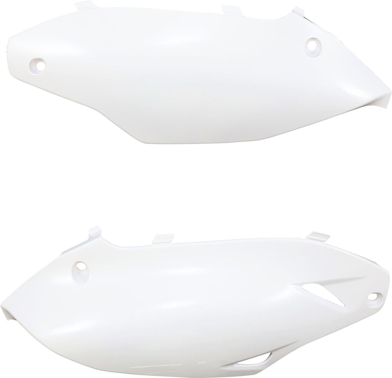 Side Panels - White - Kawasaki - KX '12-'16 (1)