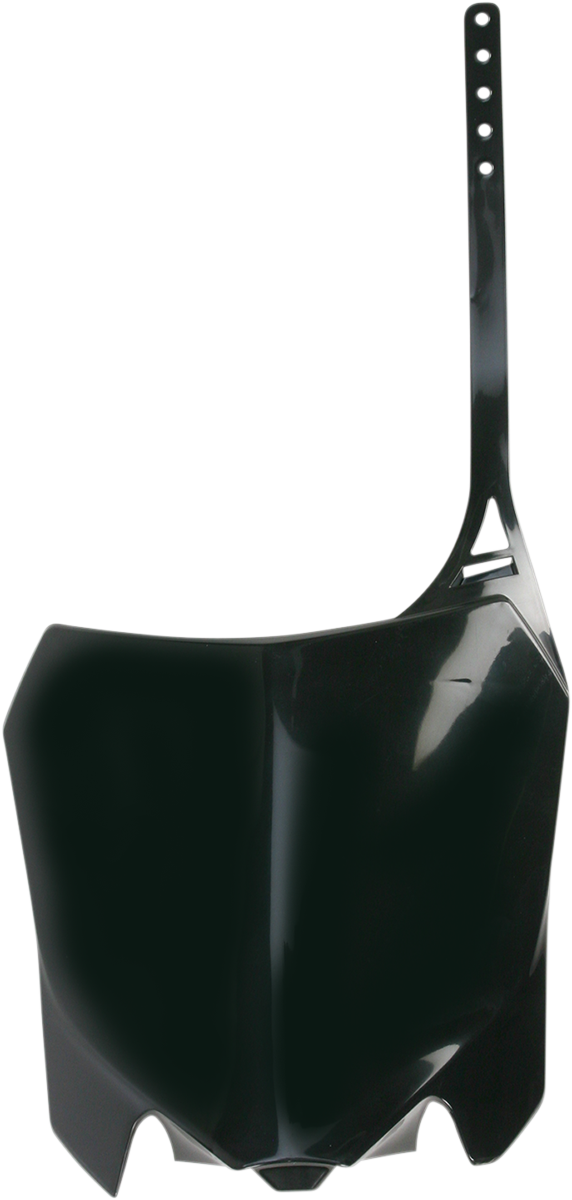 Front Number Plate - Black (1)