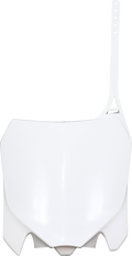 Front Number Plate - White (1)