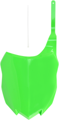 Front Number Plate - Green (1)