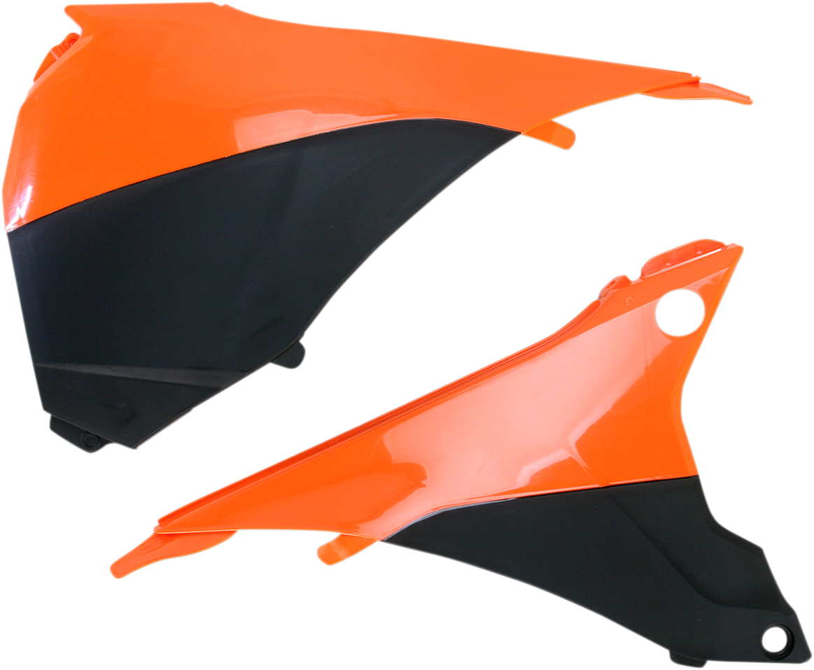 Airbox Cover - Orange/Black (1)