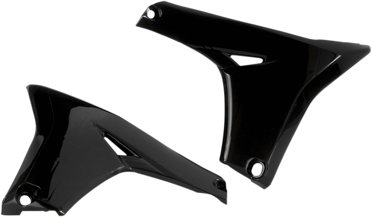 Radiator Shrouds - Lower - Black - Yamaha - YZ/WR '14-'19 (1)