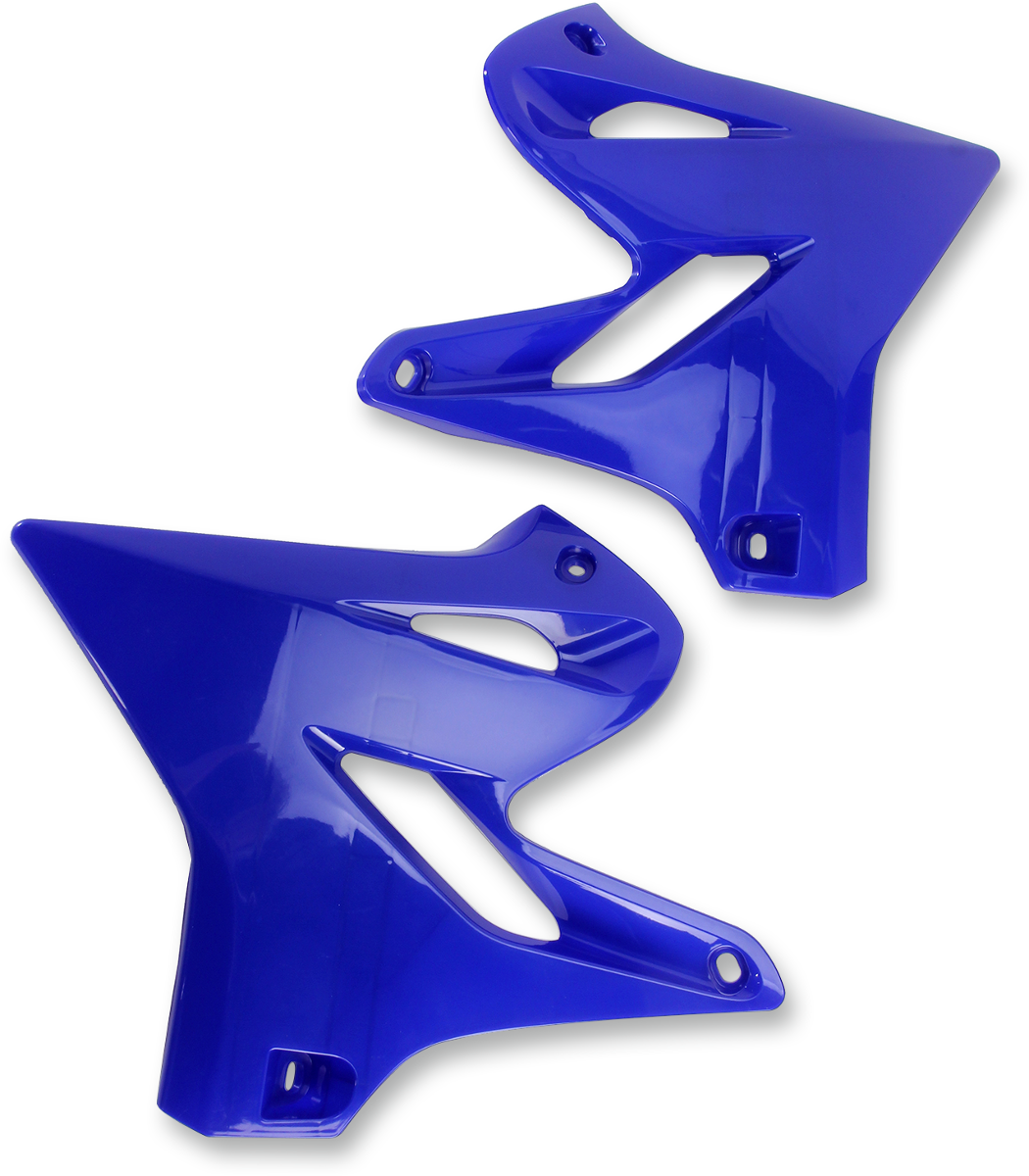Radiator Shrouds - Blue OEM - Yamaha - YZ '15-'22 (1)