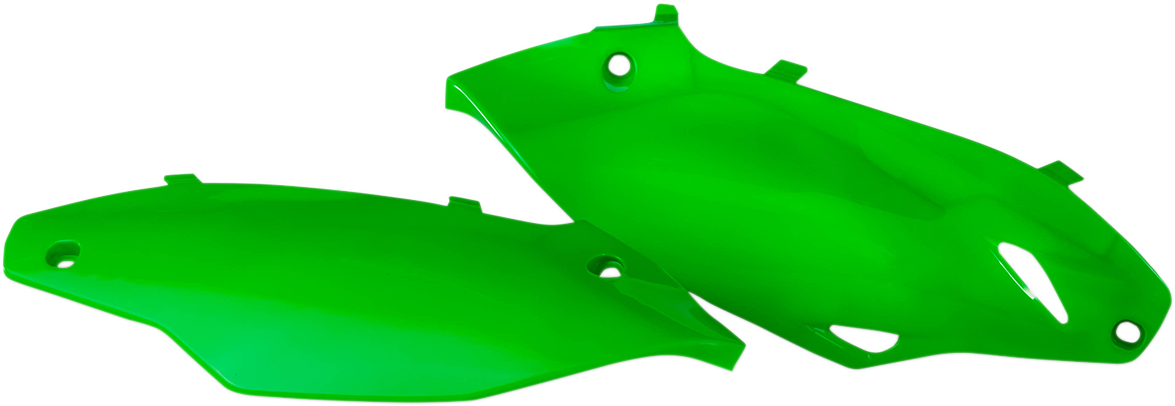 Side Panels - Green - Kawasaki - KX '12-'16 (1)