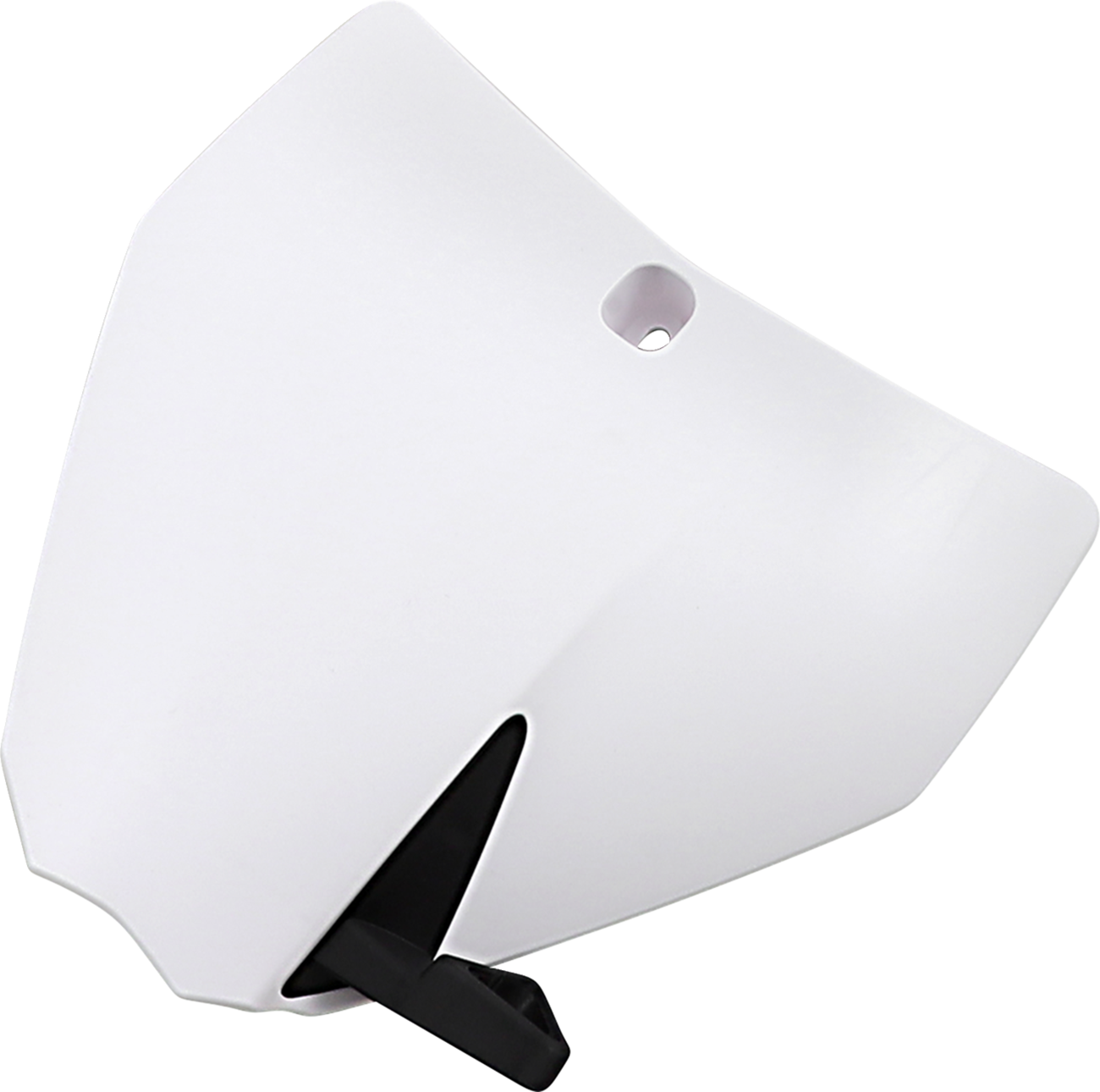 Front Number Plate - White (1)