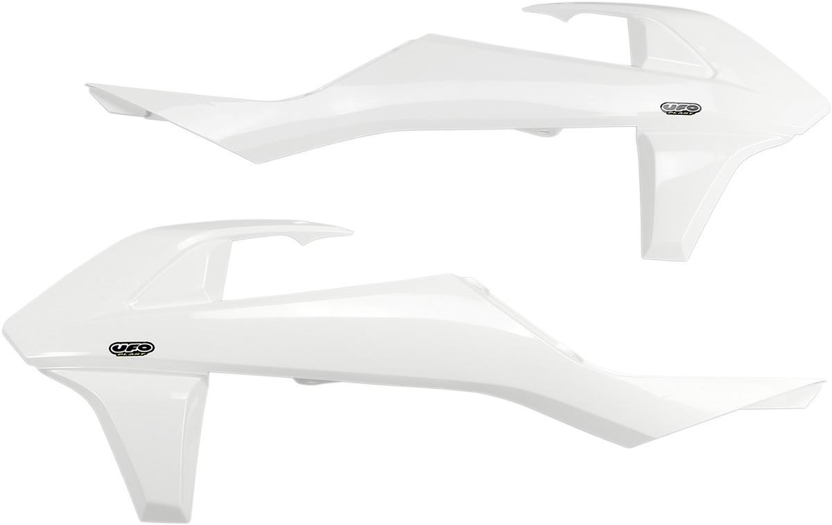 UFO Rad Covers Ktm Sx - White