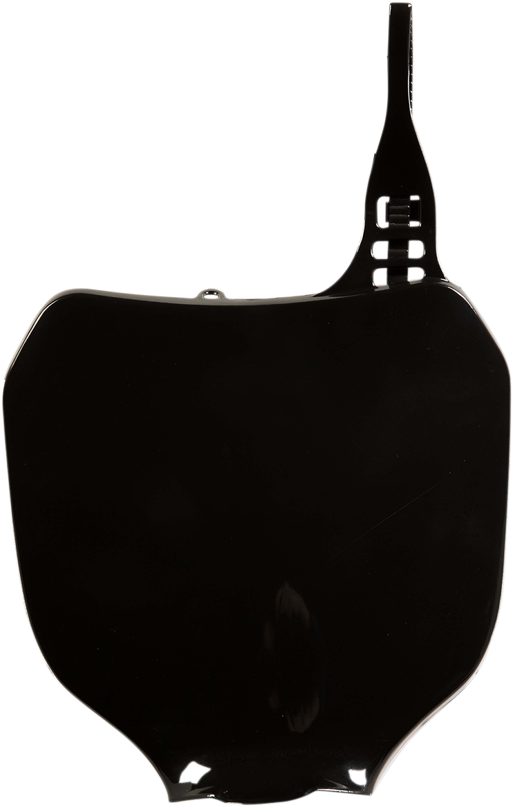Front Number Plate - Black (1)