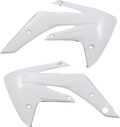 Radiator Shrouds - White - Honda - CRF '07-'25 (1)