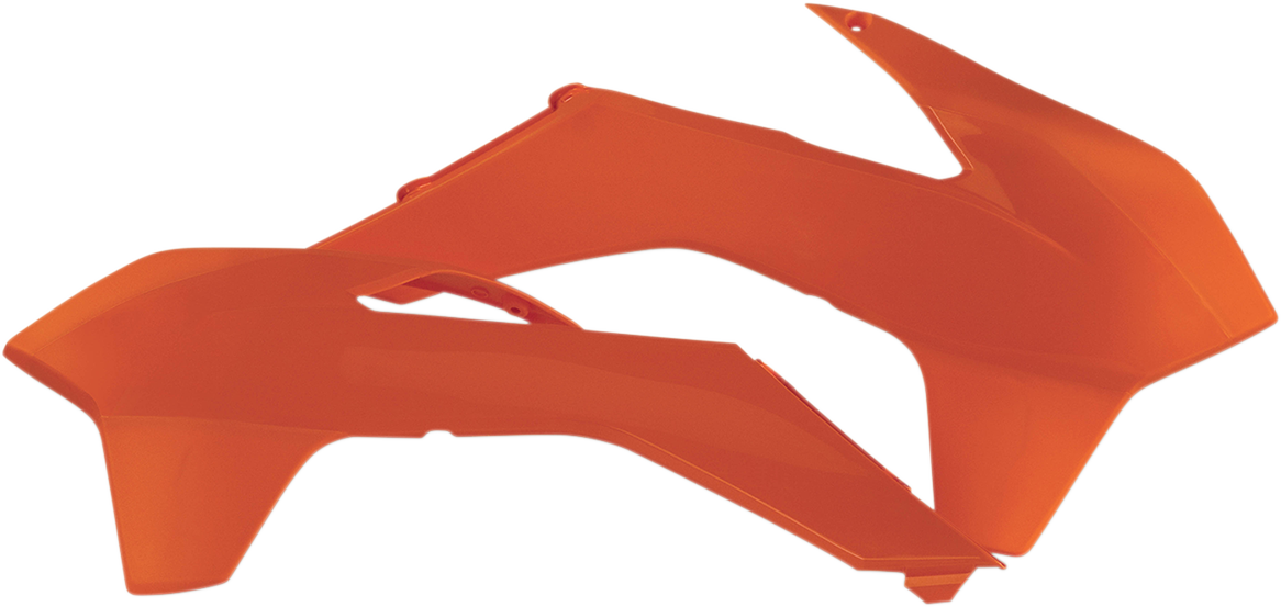 Radiator Shrouds - Orange - KTM - EX/SX/XC '12-'16 (1)