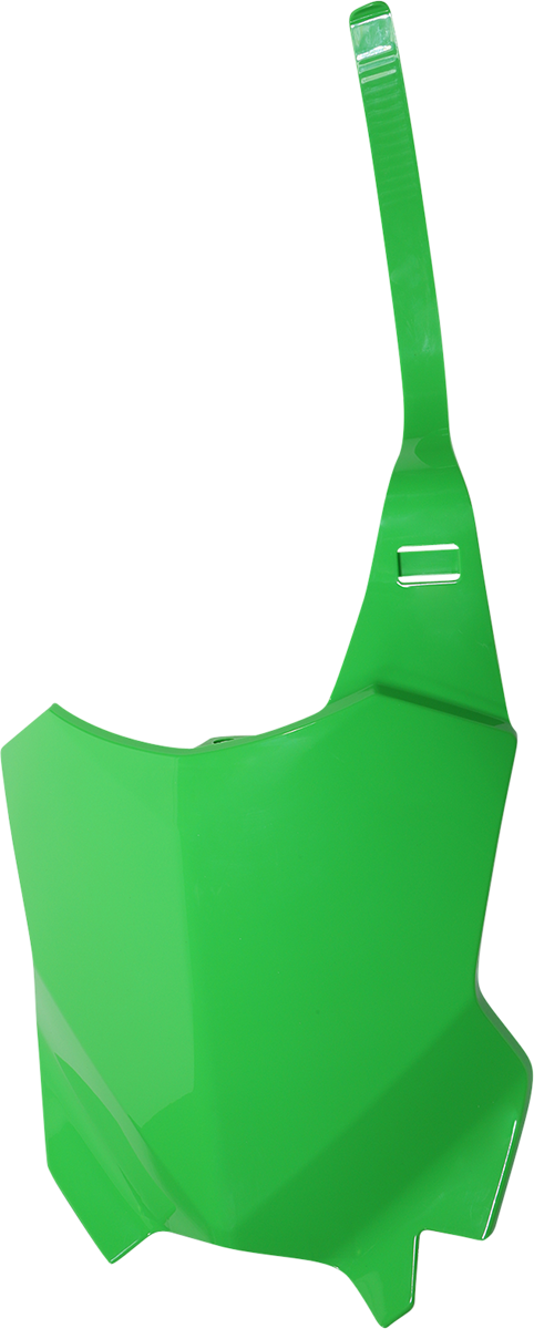 Front Number Plate - Green (1)
