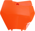 Front Number Plate - '16 Orange (1)