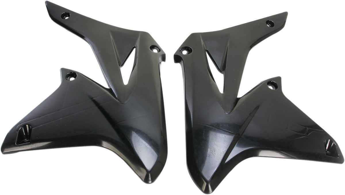 Radiator Shrouds - Black - Suzuki - RMZ '10-'18 (1)