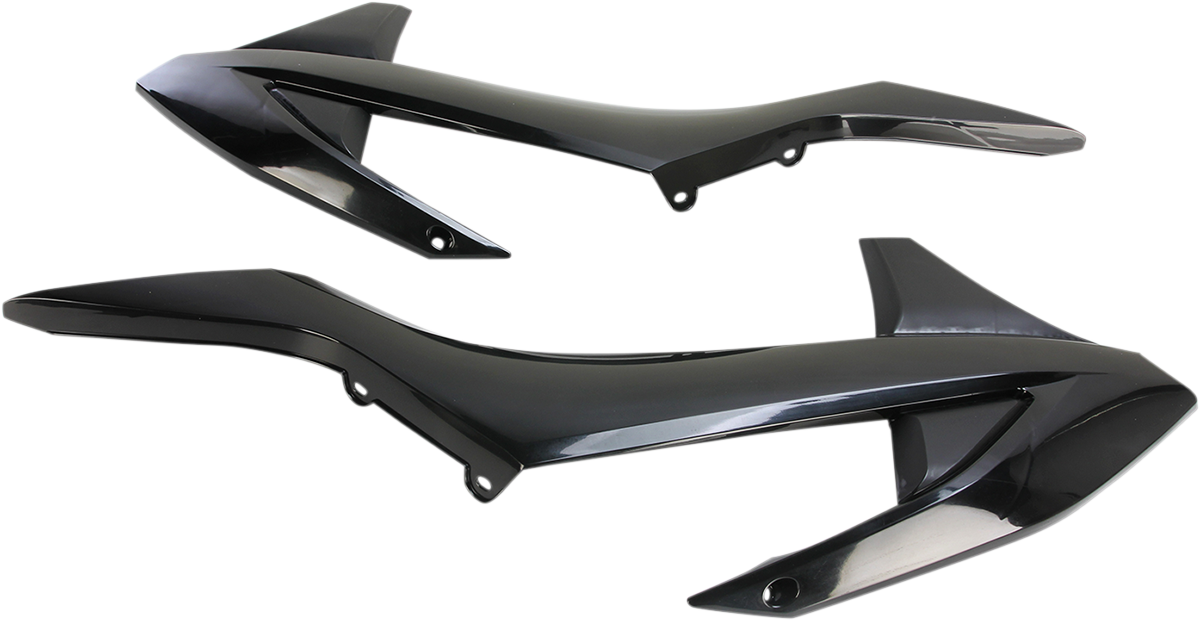 Radiator Shrouds - Black - KTM - EX/SX/XC '16-'19 (1)