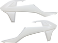 Radiator Shrouds - White - KTM - EX/SX/XC '16-'19 (1)