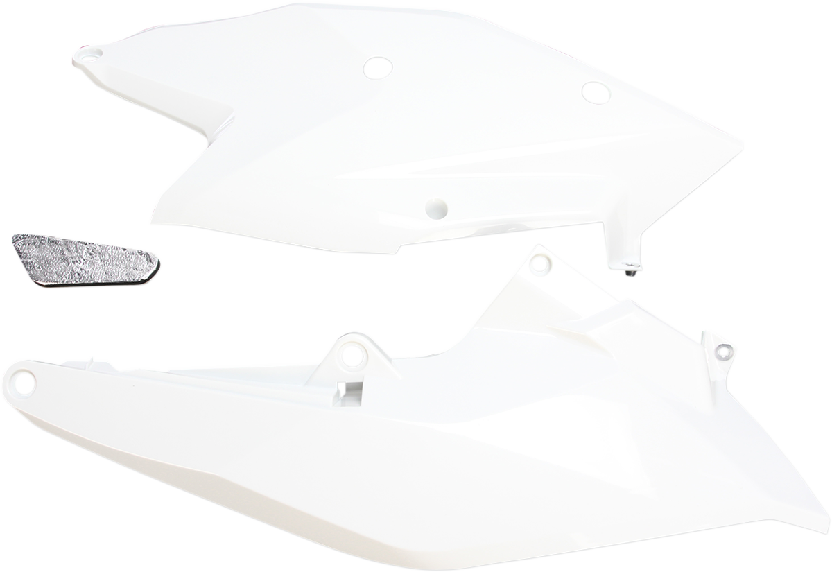 Side Panels - White - KTM - EX/SX/XC '16-'19 (1)