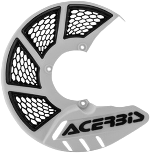 X-Brake Disc Cover - White/Black (1)