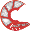 X-Brake Disc Cover - '16 OEM Orange/White (1)