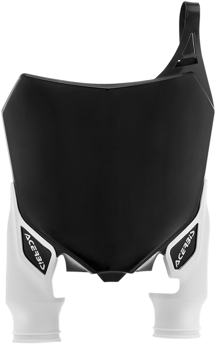 Raptor Number Plate - Black/White (1)