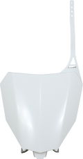 Front Number Plate - White (1)