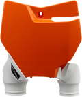 Raptor Number Plate - '16 Orange/White (1)