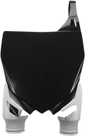 Raptor Number Plate - Black/White (1)