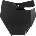 Front Number Plate - Black (1)