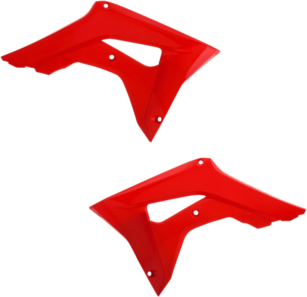 Radiator Shrouds - Red - Honda - CRF '17-'21 (1)