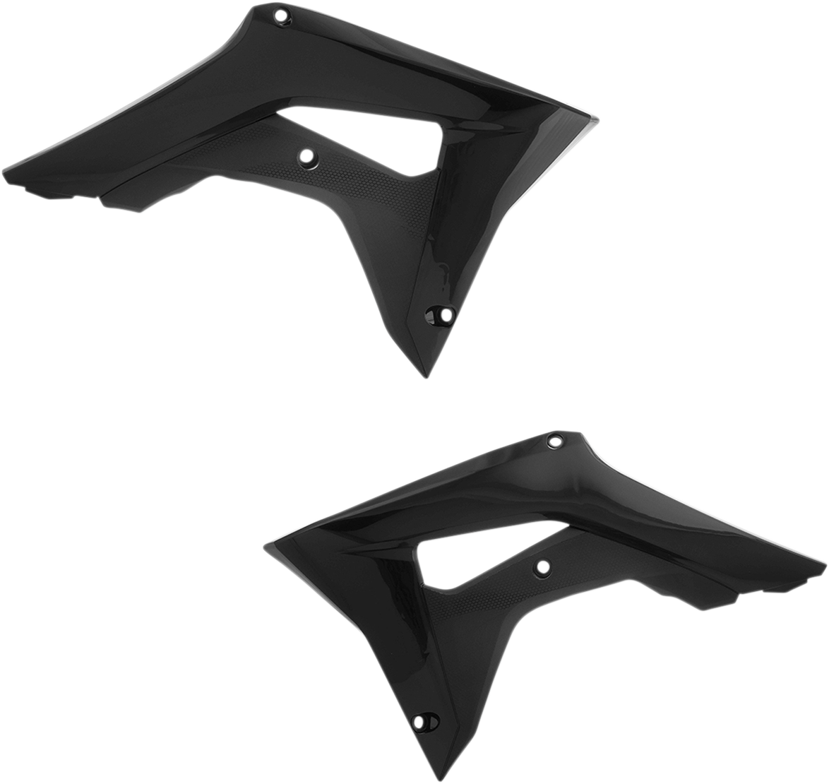 Radiator Shrouds - Black - Honda - CRF '17-'21 (1)