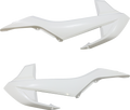 Radiator Shrouds - White - Gas Gas | KTM - MC \ SX '16-'23 (1)