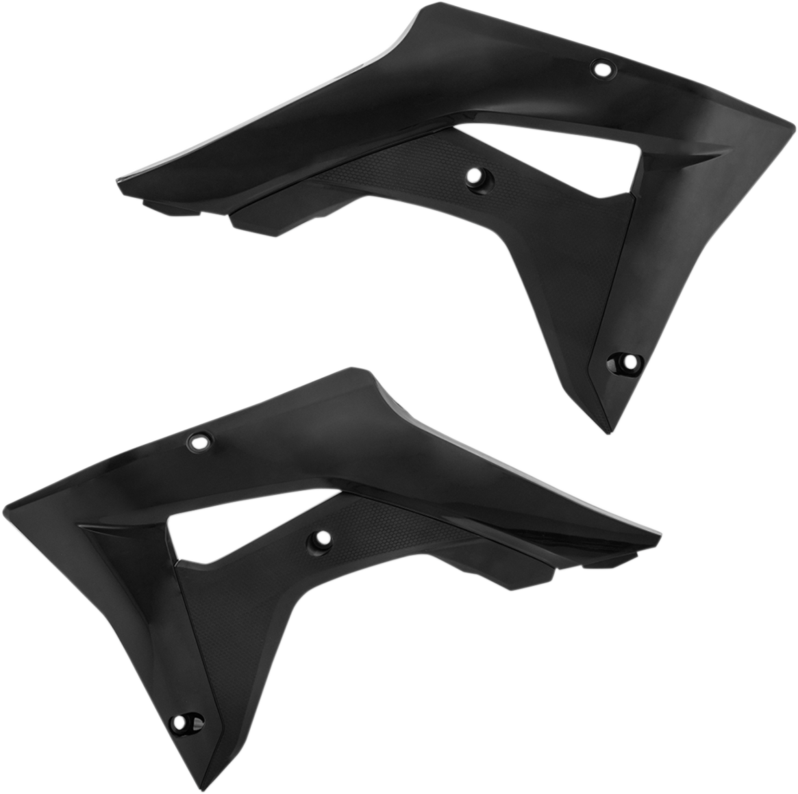 Radiator Shrouds - Black - Honda - CRF '17-'21 (1)