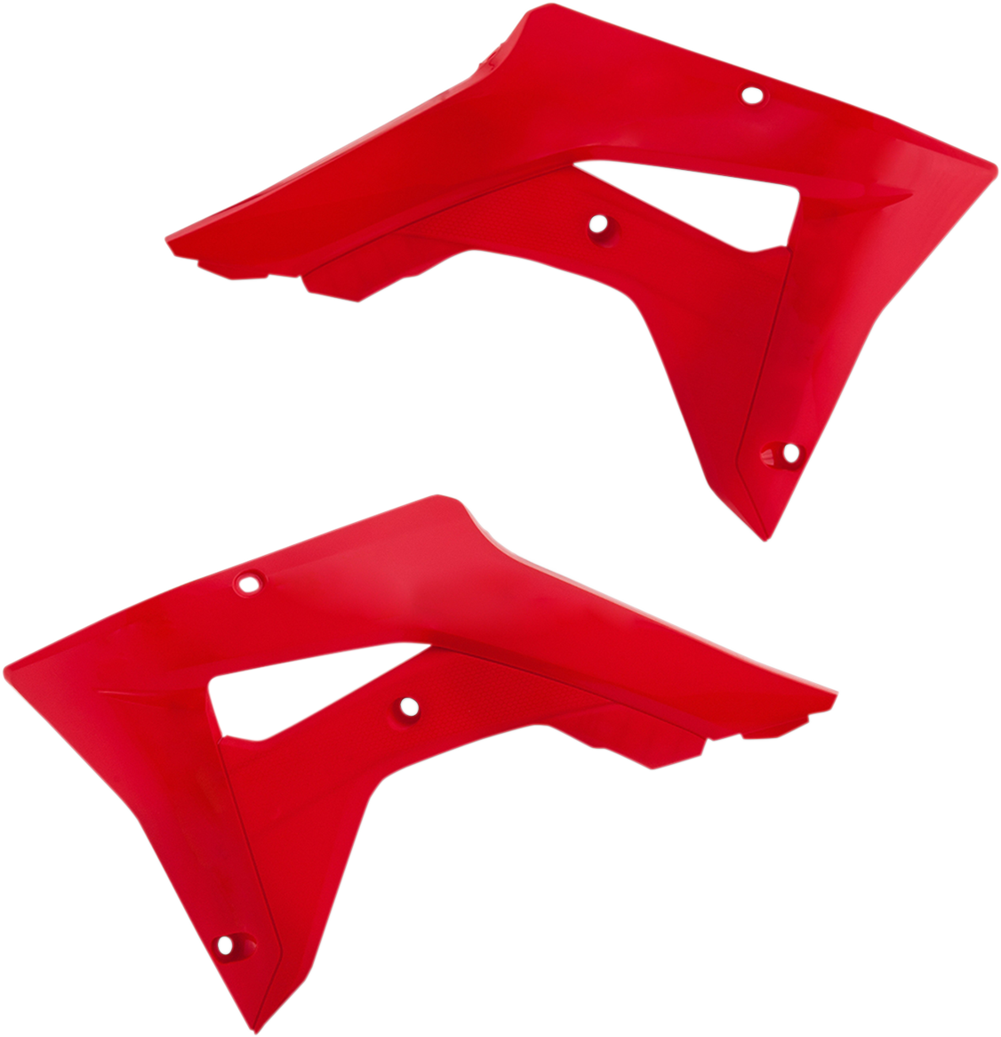 Radiator Shrouds - Red - Honda - CRF '17-'21 (1)