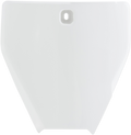 Front Number Plate - White (1)