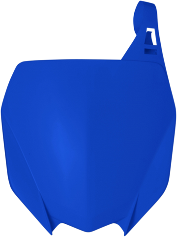 Front Number Plate - Blue (1)