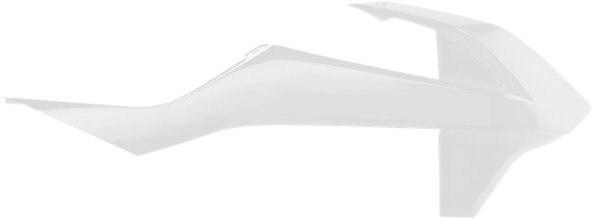 Radiator Shrouds - White - Gas Gas | Husqvarna | KTM '18-'24 (1)