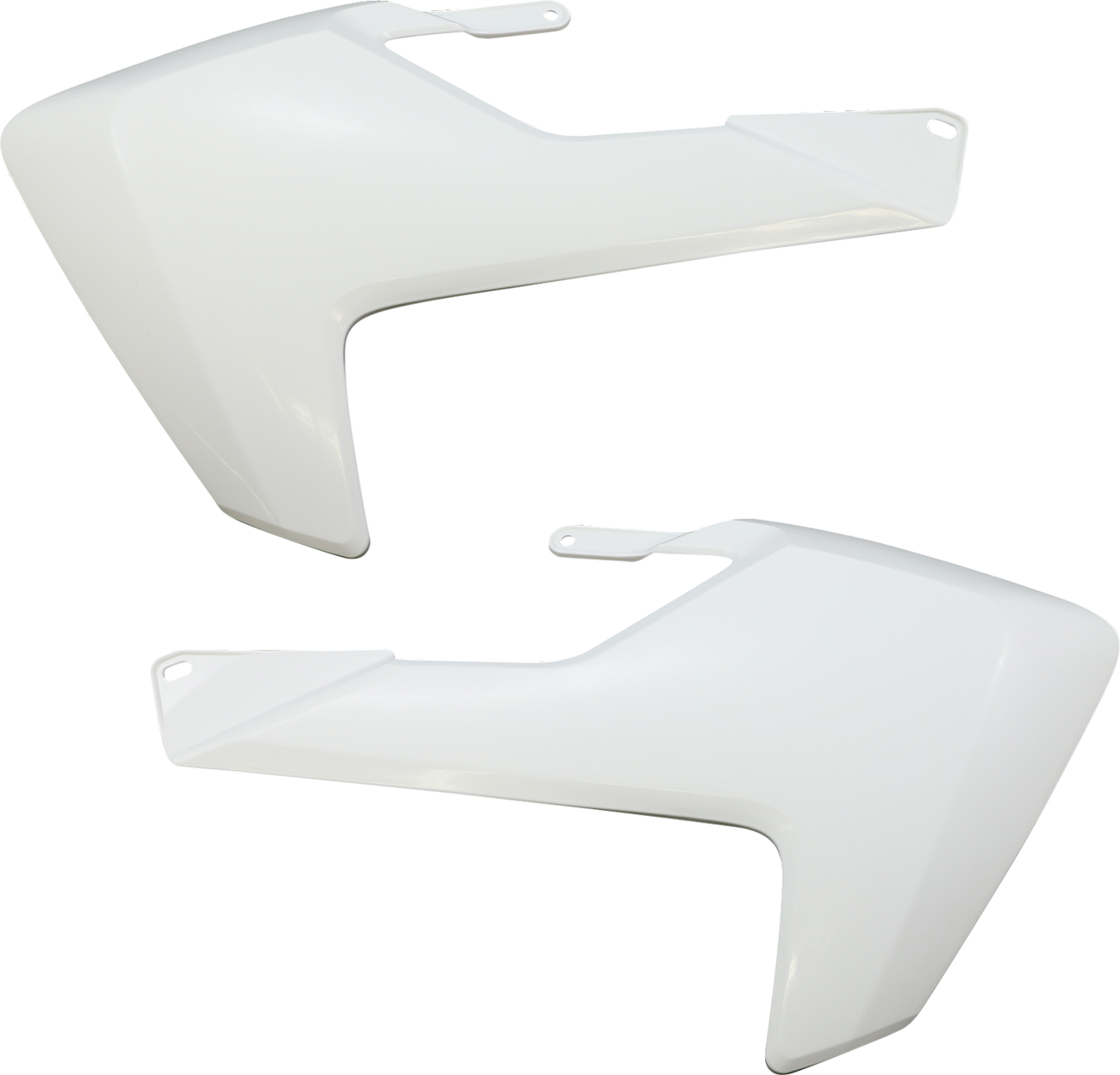 Radiator Shrouds - White - Husqvarna - TC '18-'24 (1)