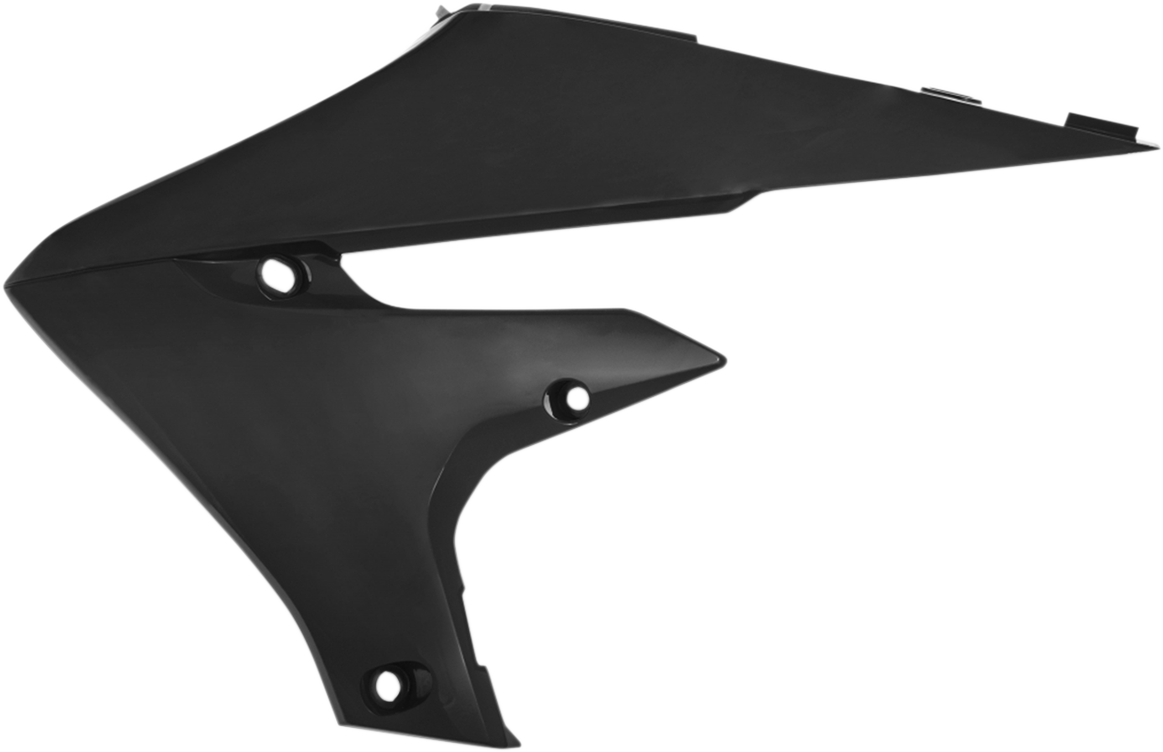 Radiator Shrouds - Black - Yamaha - YZ/WR '18-'24 (1)