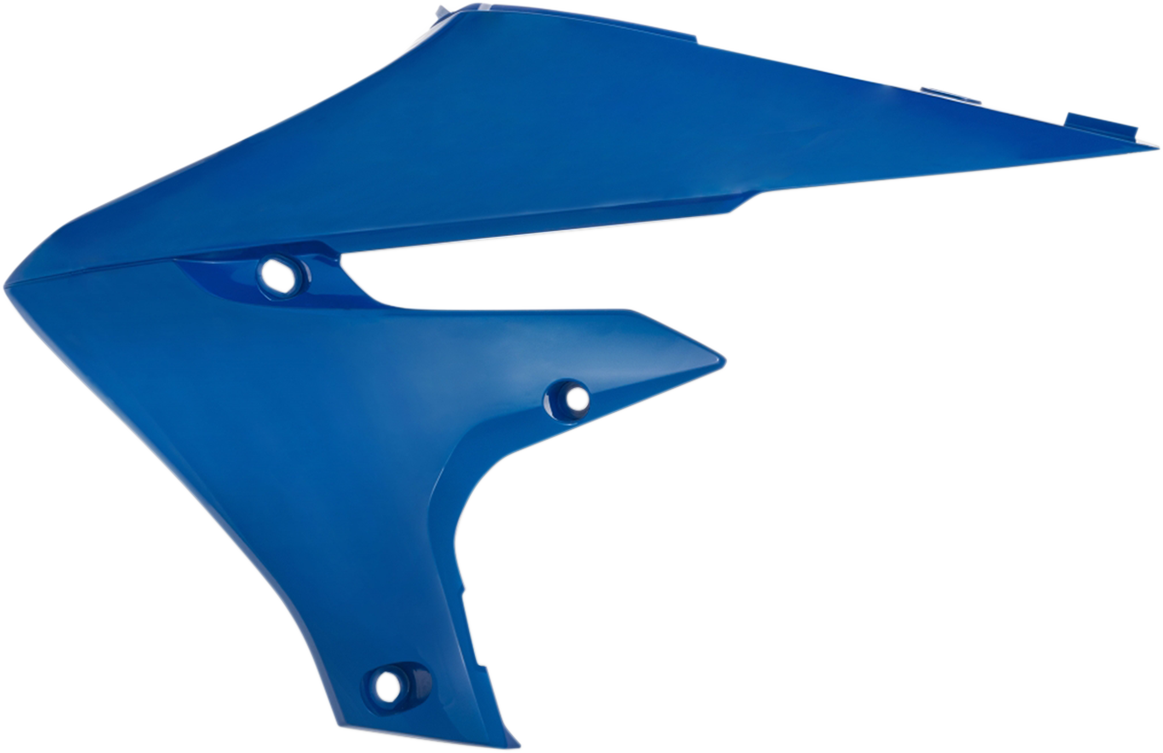 Radiator Shrouds - Blue - Yamaha - YZ/WR '18-'24 (1)