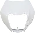 UFO Headlight Plastic Ktm - White