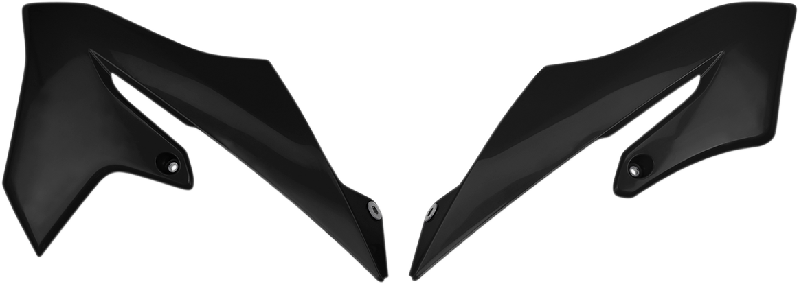 UFO Rad Covers YZ65 Black