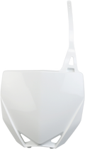 UFO Plate # YZ65 White