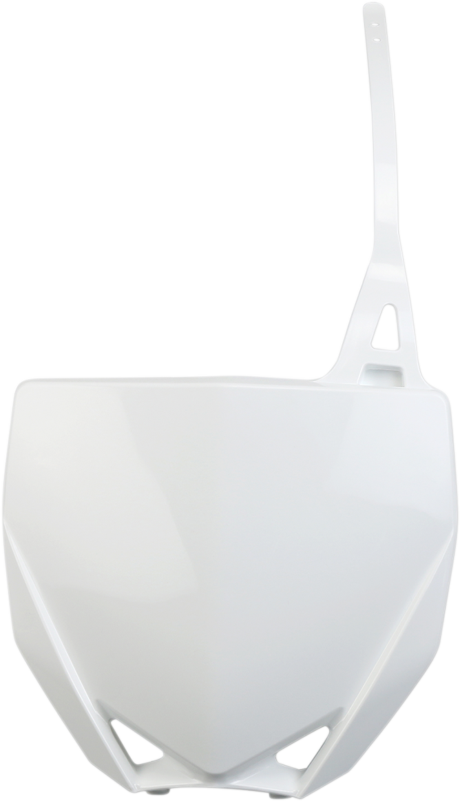 UFO Plate # YZ65 White