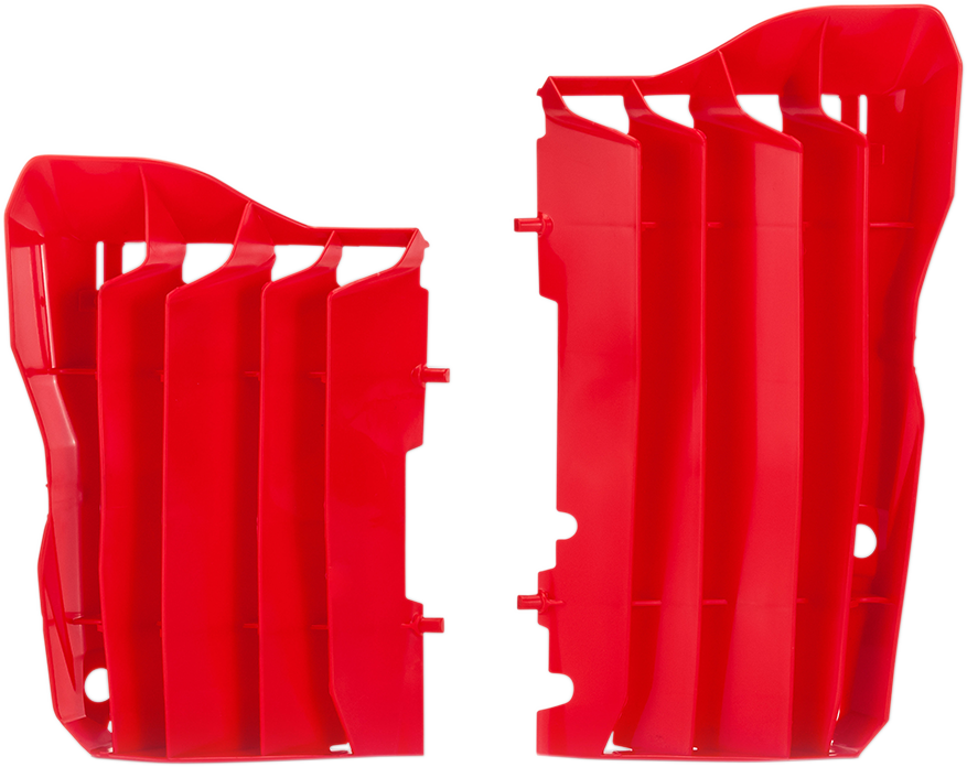 Radiator Louvers - Red - Honda - CRF '18-'19 (1)