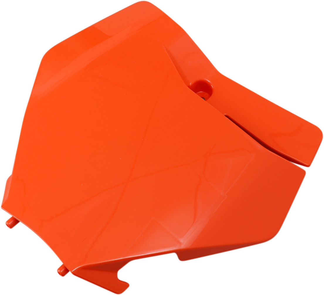 Front Number Plate - '16 Orange (1)