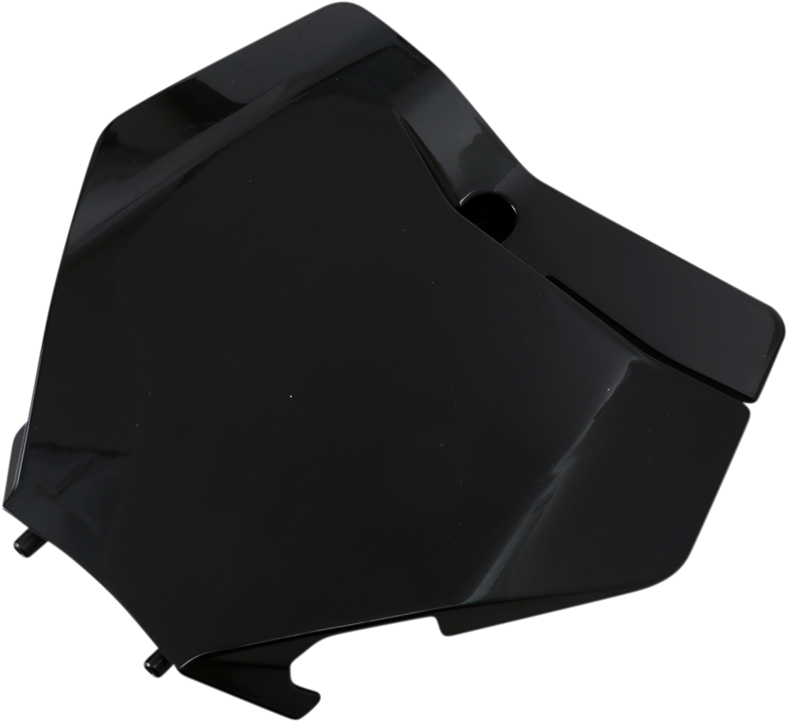 Front Number Plate - Black (1)