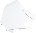Front Number Plate - White (1)