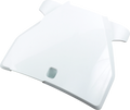 Front Number Plate - White (1)